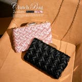 デイジーストア クラッチバッグ 結婚式ブレイドサテン | Dazzy | 詳細画像1 