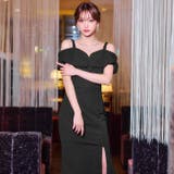 キャバドレス タックオフショル キャミソール | Dazzy | 詳細画像6 