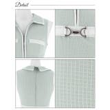 デイジーストア キャバドレスフロントジップ バイカラー | Dazzy | 詳細画像10 