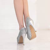 デイジーストア パンプス 痛くないシックグリッター オープントゥ パンプス | Dazzy | 詳細画像9 