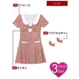 サンタコスプレ レディース 3点SET | Dazzy | 詳細画像2 