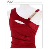 明日花キララ着用[SMLサイズ]サテンホールアシンメトリービジューショルダータイ… | Dazzy | 詳細画像10 