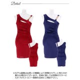 明日花キララ着用[SMLサイズ]サテンホールアシンメトリービジューショルダータイ… | Dazzy | 詳細画像9 