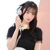 [SMLサイズ] フリンジ シャギー 半袖 Aライン ワンピース | Dazzy | 詳細画像7 
