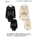 キャバドレス パールボタン バイカラー | Dazzy | 詳細画像10 