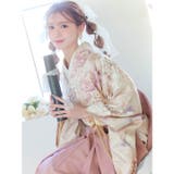[3点SET]菊×牡丹柄二尺袖・袴 | Dazzy | 詳細画像3 