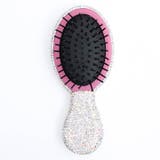 オーロラストーンビジューハンディヘアブラシ | Dazzy | 詳細画像2 