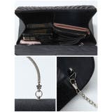 [2way]グリッタープリーツビジューハンドルショルダー＆ハンドバッグ | Dazzy | 詳細画像9 