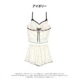 シンプルドットリボンレースベビードール&タップパンツ | Dazzy | 詳細画像6