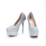 [dazzyオリジナル][15cmヒール]ゴージャスグリッターラメヒールパンプス | Dazzy | 詳細画像2 