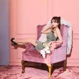 [0~2サイズ][桜井みづき着用]千鳥格子バッグオープンチェーンキャミソールタイ… | Dazzy | 詳細画像6 