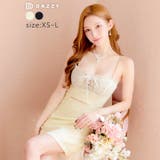 [2way] ヌーディーレース編み上げリボンウエストカットタイトミニドレス[XS… | Dazzy | 詳細画像3 