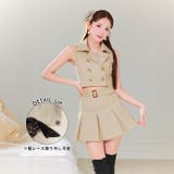 ノースリーブトレンチコートセットアップ | Dazzy | 詳細画像4