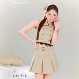 ノースリーブトレンチコートセットアップ | Dazzy | 詳細画像6