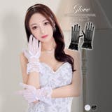 メッシュリボンレースグローブ | Dazzy | 詳細画像1 