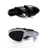 [15cmヒール] ダブルベルトクリアヒールサンダル [dazzyオリジナル] | Dazzy | 詳細画像6 