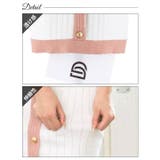 バイカラーフロントリブライン半袖ニットワンピース [カジュアル dazzy | Dazzy | 詳細画像11 