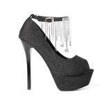  ゴージャスラメビジューフリンジオープントゥパンプス  | Dazzy | 詳細画像3 