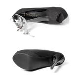  ゴージャスラメビジューフリンジオープントゥパンプス  | Dazzy | 詳細画像6 