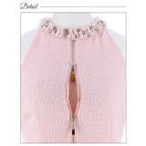 [SML 3サイズ展開] パステルツイードアメスリパールビジュータイトミニドレス | Dazzy | 詳細画像10 