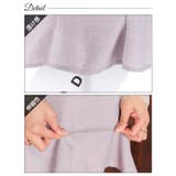 [SML 3サイズ展開] フロントジップツイードシフォンレース長袖マーメイドミニ… | Dazzy | 詳細画像12 