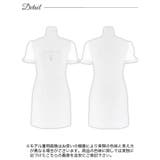 [SML 3サイズ展開] ワッフルラメカットアウトシアースリーブタイトミニドレス | Dazzy | 詳細画像10 