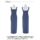 ワンカラーサイドスリットデニムワンピース | Dazzy | 詳細画像9