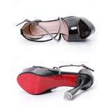 [13cmヒール] ワンカラーエナメルストリングオープントゥサンダル[dazzy… | Dazzy | 詳細画像8 