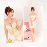 [SML 3サイズ展開] スパンコールチェックフリルオフショルリボンタイトミニド… | Dazzy | 詳細画像13 