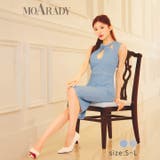 [MOARADY] [姉ドレス] ツイストカットアウトノースリーブタイト膝丈ドレ… | Dazzy | 詳細画像5 