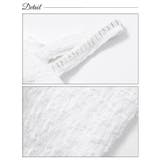 [SML 3サイズ展開] オフショルジップサイドシアーチュール長袖タイトミニドレ… | Dazzy | 詳細画像11 