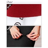 [SML/3サイズ展開] ネックビジューアメスリファスナータイトミニドレス | Dazzy | 詳細画像14 