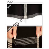  ノースリーブチェック柄Aラインニットワンピース | Dazzy | 詳細画像12 