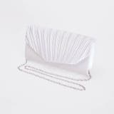 [2way] ルミナスサテンプリーツクラッチ＆ショルダーバッグ | Dazzy | 詳細画像6 