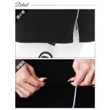 [SML 3サイズ展開] カシュクールオフショルパイピングスリットタイトミニドレ… | Dazzy | 詳細画像15 