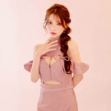 [SML 3サイズ展開]フロントジップアメスリカットフリルオフショルタイトミニド… | Dazzy | 詳細画像12 