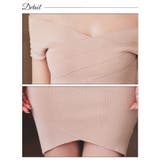 ヌーディカシュクールオフショルニットタイトワンピース [カジュアル dazzy | Dazzy | 詳細画像10 