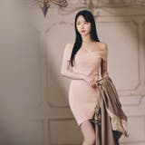 ヌーディカシュクールオフショルニットタイトワンピース [カジュアル dazzy | Dazzy | 詳細画像8 