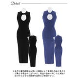 ノースリーブバストカットリブニットワンピース [カジュアル dazzy | Dazzy | 詳細画像12 