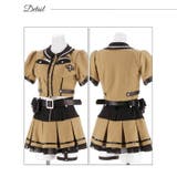 [6点SET]パンクアーミーガールコスチューム | Dazzy | 詳細画像11 