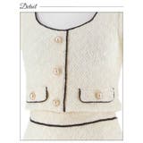 ジオメトリック パイピング パールビジュー | Dazzy | 詳細画像13 