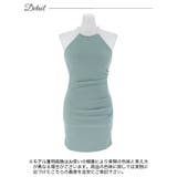 ネックパール アメスリ タイト ミニ丈 キャバドレス[SML/3サイズ展開] | Dazzy | 詳細画像11 