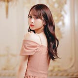 リボン オフショル パールビジュー | Dazzy | 詳細画像7 