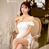 [プチプラドレス] スリットパールビジューオフショルタイトミニドレス[SML 3… | Dazzy | 詳細画像4 
