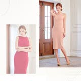 肩リボンノースリーブニットワンピース | Dazzy | 詳細画像15