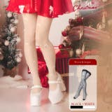 シャイニーラインストーンリボンストッキング [ レディース | Dazzy | 詳細画像1 