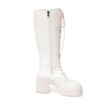 [8cmヒール] レースアッププラットフォームロングブーツ [ | Dazzy | 詳細画像9 