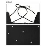 ラインストーン クロスネック 半袖 | Dazzy | 詳細画像13 