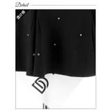 ラインストーン クロスネック 半袖 | Dazzy | 詳細画像14 