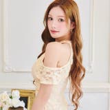 オールレースチェーンビジューアメスリタイトミニ丈キャバドレス[SML 3サイズ展… | Dazzy | 詳細画像8 